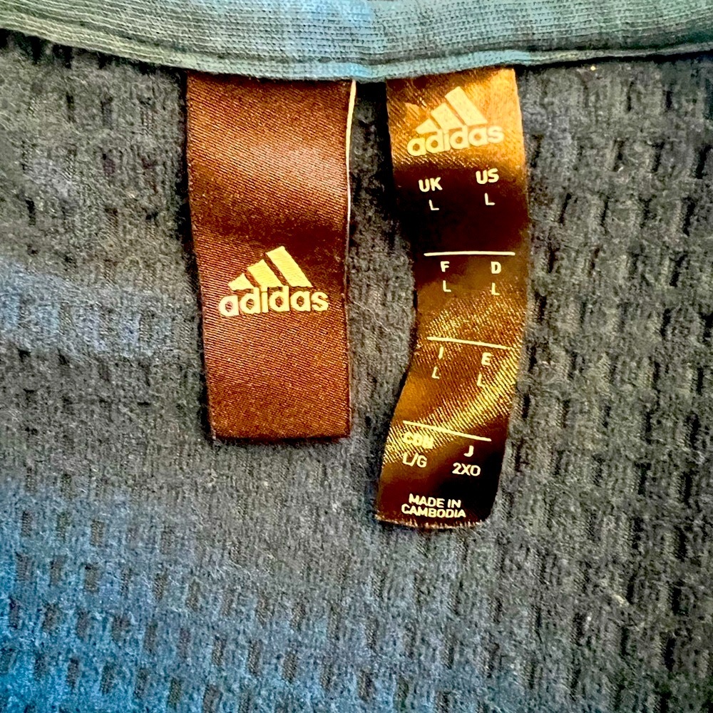 ADIDAS- Men’s Full front zip up hoodie - Picture 5 of 10